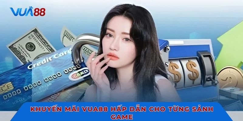 Khuyến mãi VUA88 hấp dẫn cho từng sảnh game